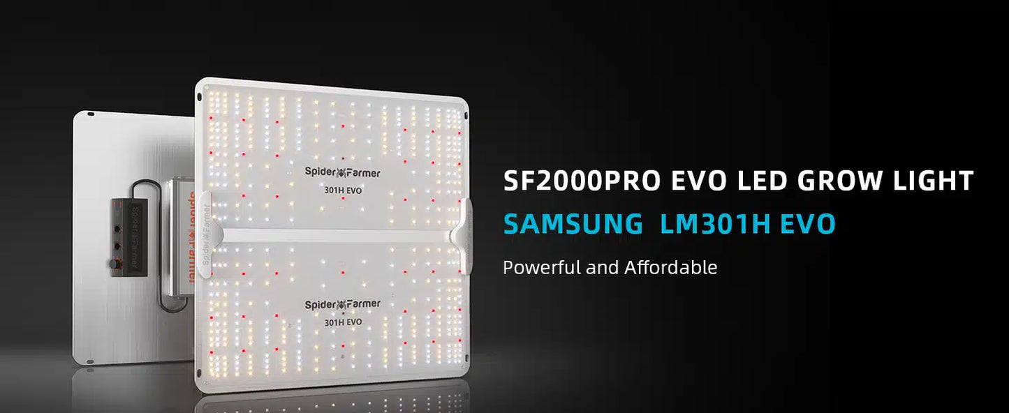 Spider Farmer SF2000Pro LM301H EVO LED